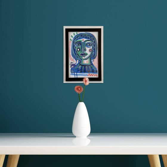 PORTRAIT WITH A DOG