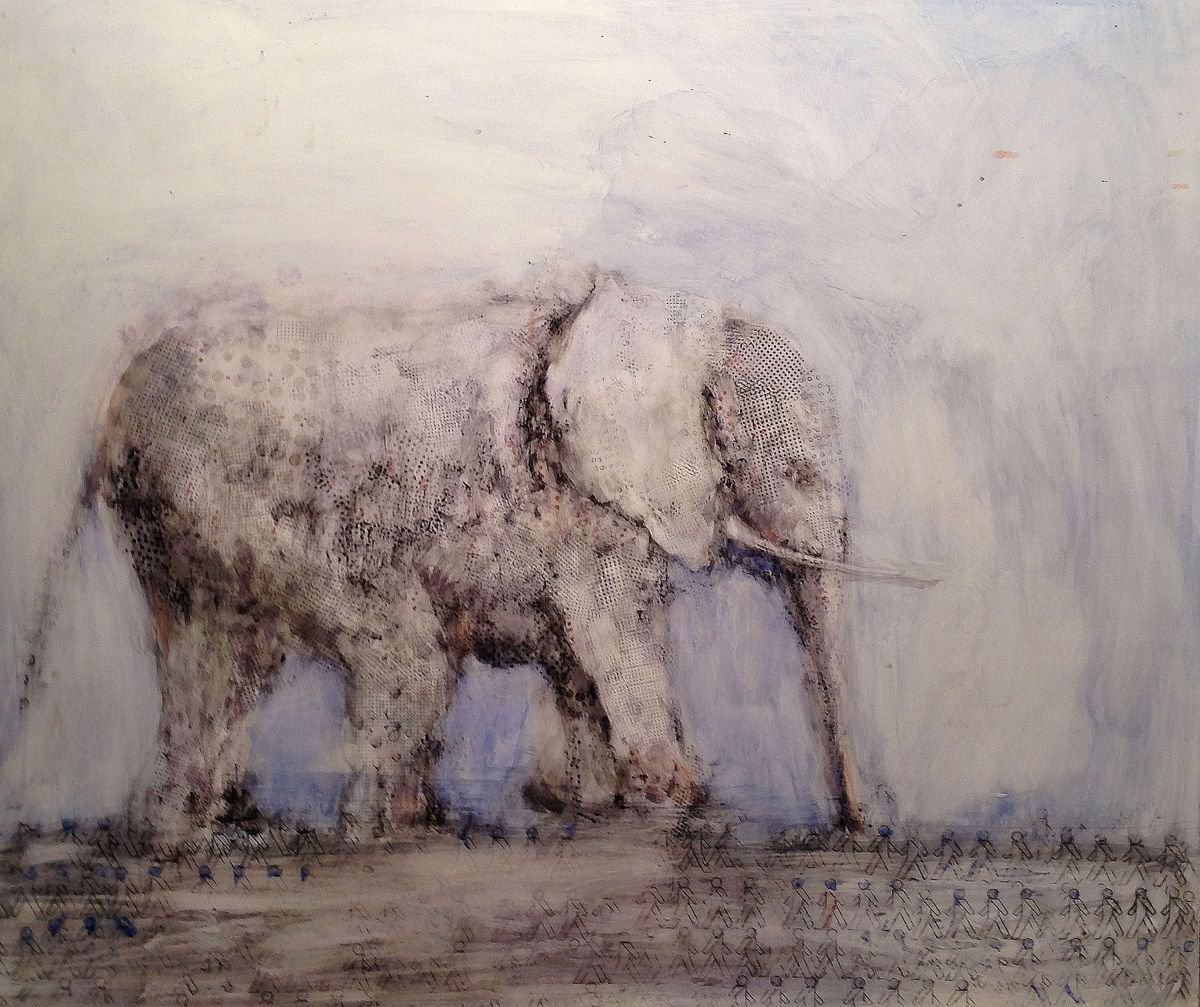 Walking Elephant by Alicia Rothman