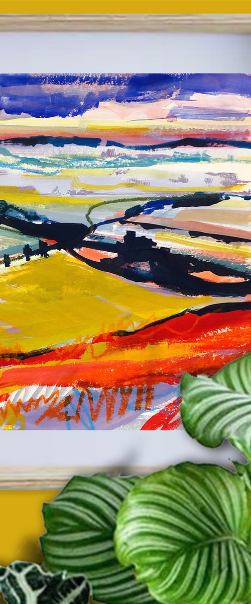Abstracted Landscape 2 by Annie Meier