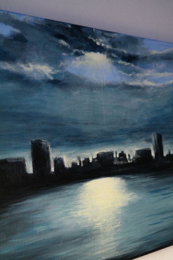 Still Night - Nocturno Series Painting