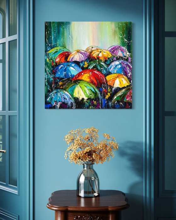 Colors in the Rain