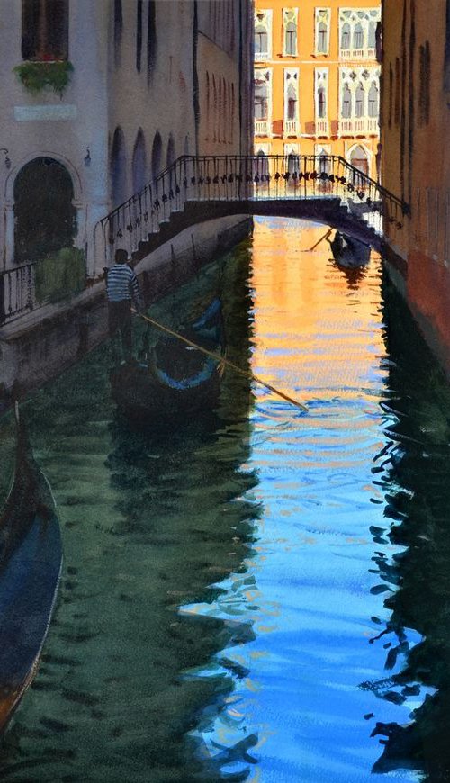 Glimmer of Venice by Ramesh Jhawar
