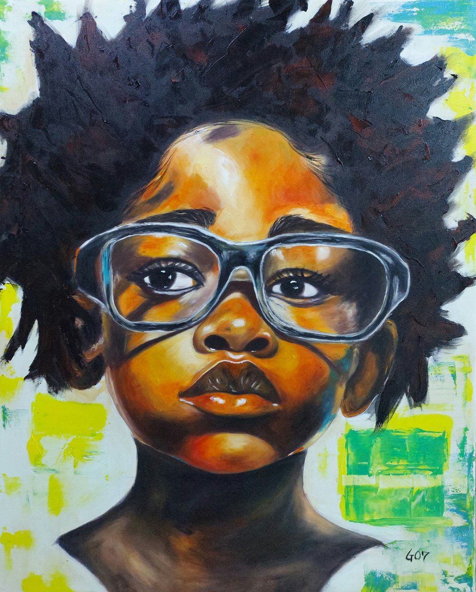 Visionary By Gregory George Kalinga, 31 X 39, Artwork For Sale On Artfinder