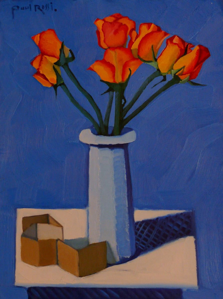 Still-Life With Roses by Paul Rossi