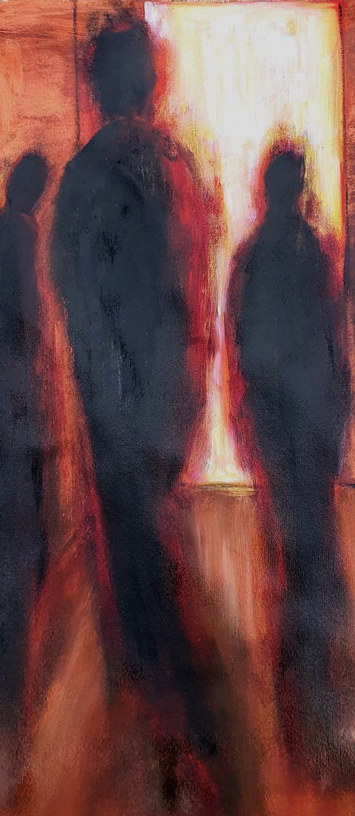 Strangers in a Dark Room III by Leezee Lee ( Georgiana L. Nicolae)