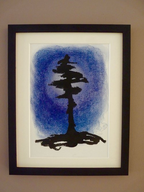 Blue Tree I by Kaz  Jones