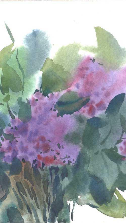 bunch of lilac by Yuliia Pastukhova