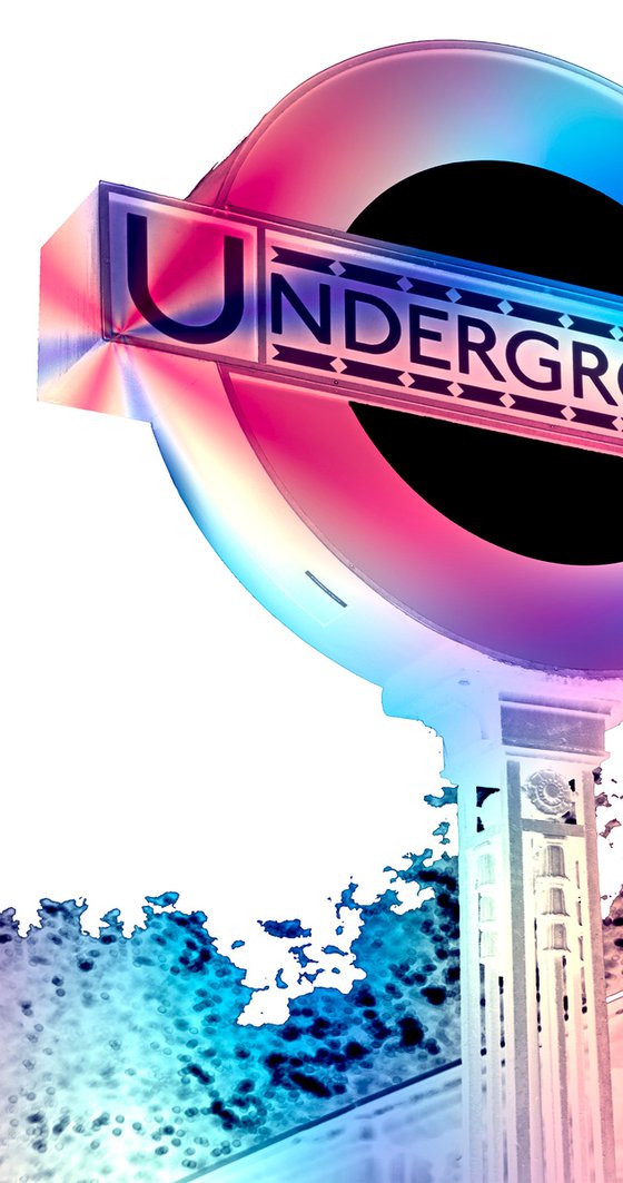Underground Sign : 2022   1/20  12" X 18"