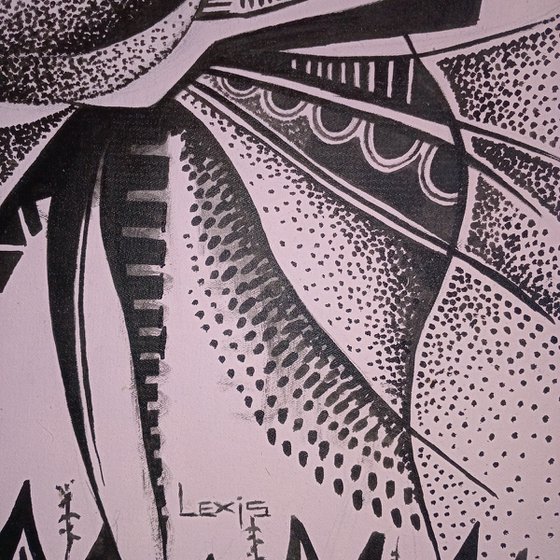 Pretty African woman of grace