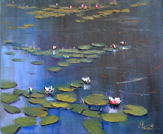 Blue Pond 30X35