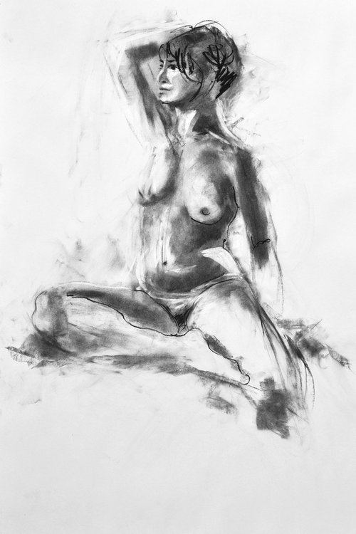 Figurative drawing by Sophie Coe