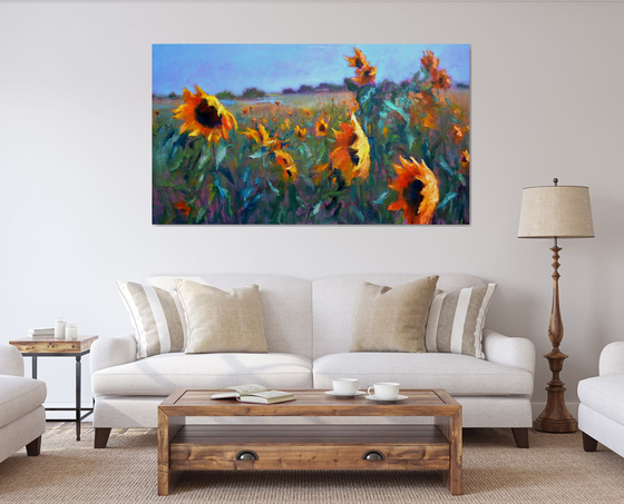 Sunflowers 97X170