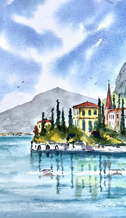 Villa Monastero near Varenna, Lake Como by Brian Tucker