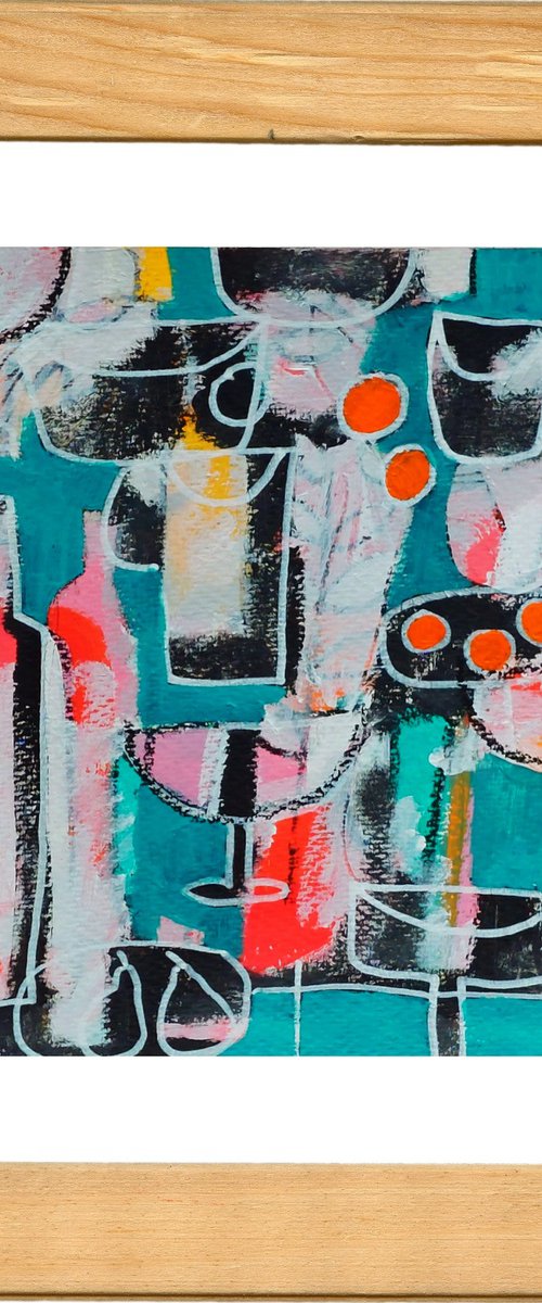 Still Life with Oranges II by Jan Rippingham