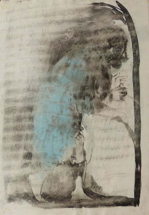 Erased 2, 29x41 cm by Frederic Belaubre
