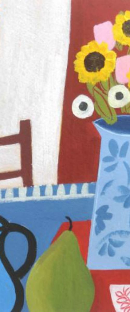 The Blue Jug III by Jan Rippingham