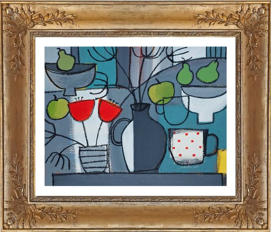 Still Life with a White Bowl IV