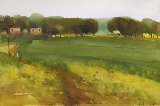 Indian summer evening