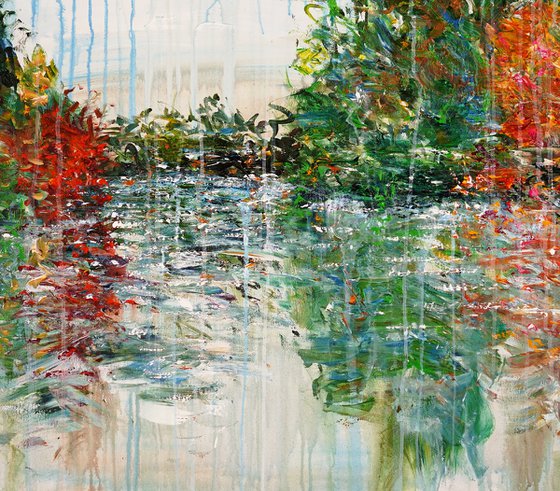 Trees By A Lake C 1