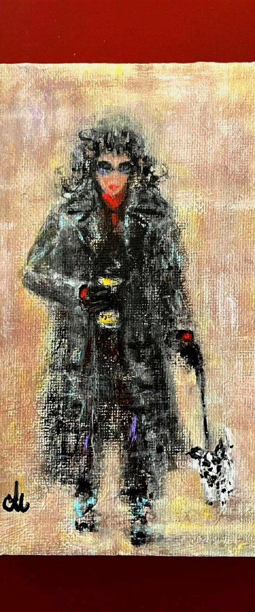 Morning walk../gift idea/free shipping in USA by Cristina Mihailescu