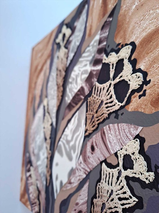 Set of 3 «Calm Tropics»