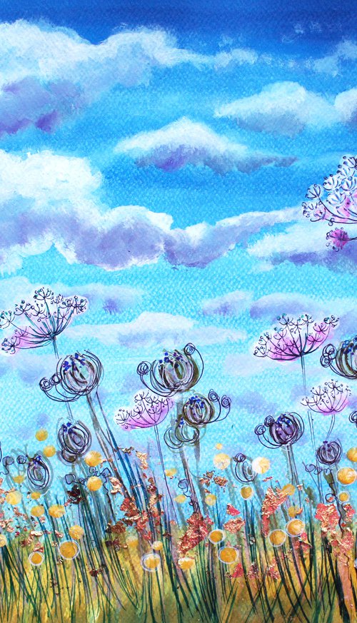 Blue Sky Day by Julia  Rigby