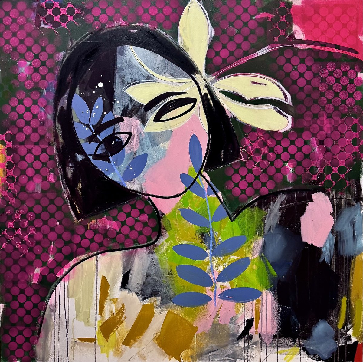  - Sad Girl - ? By Tanya Lytko, 39 X 39, Artwork For Sale On Artfinder