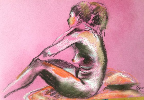 Sitting nude 13-01