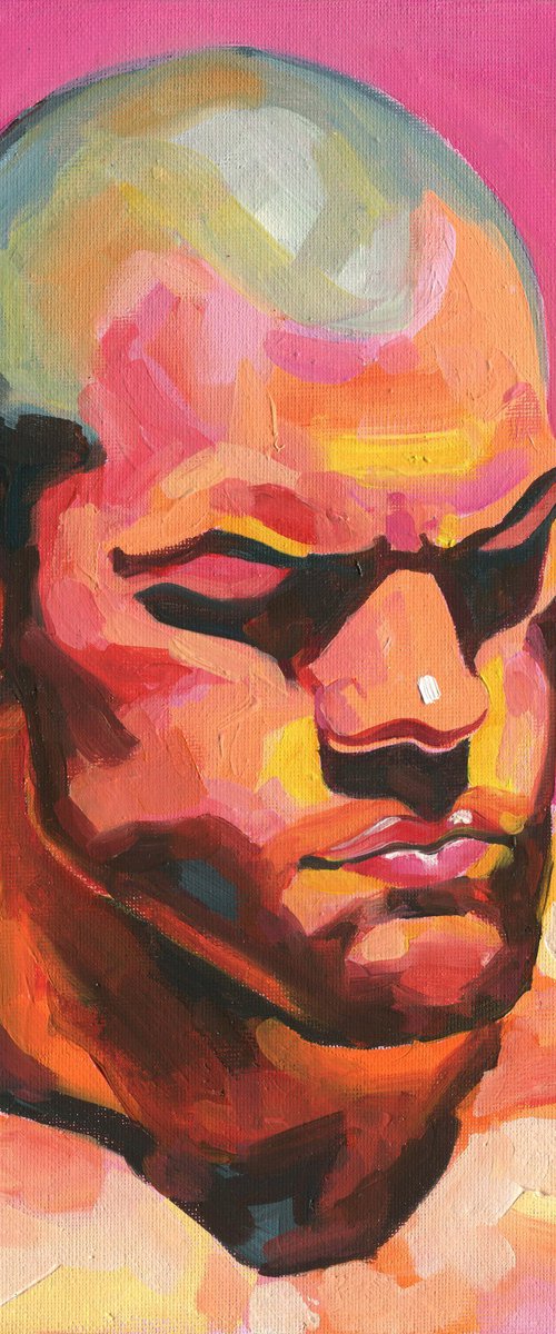 Vibrant Power - Male portrait by Goodvin Nerko