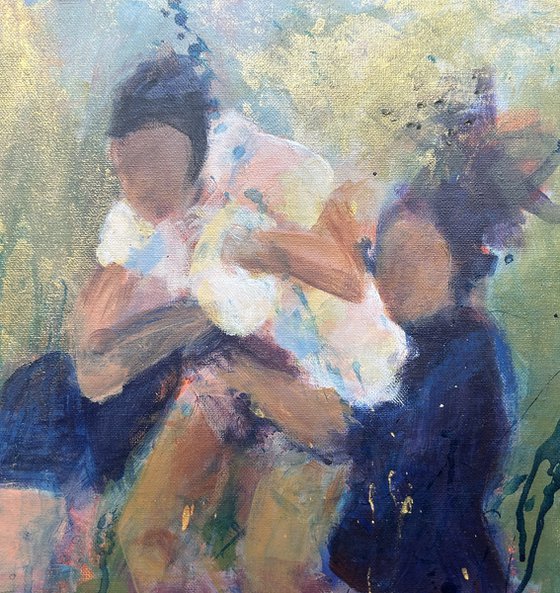 Women's rugby art: Sadia Kabeya