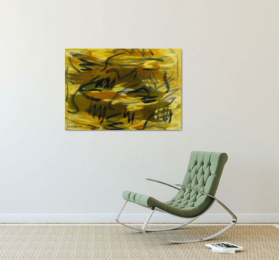 Abstraction in yellow