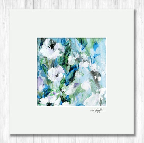 Floral Melody 20 - Abstract Flower Painting by Kathy Morton Stanion by Kathy Morton Stanion
