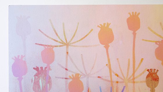 Harmony in Pink and Gold