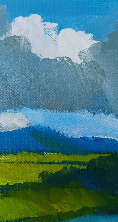 Afternoon clouds by mahonart75