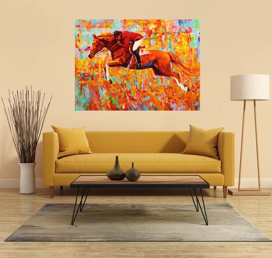 Show. Horses series.