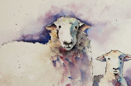 Sheep and Lamb