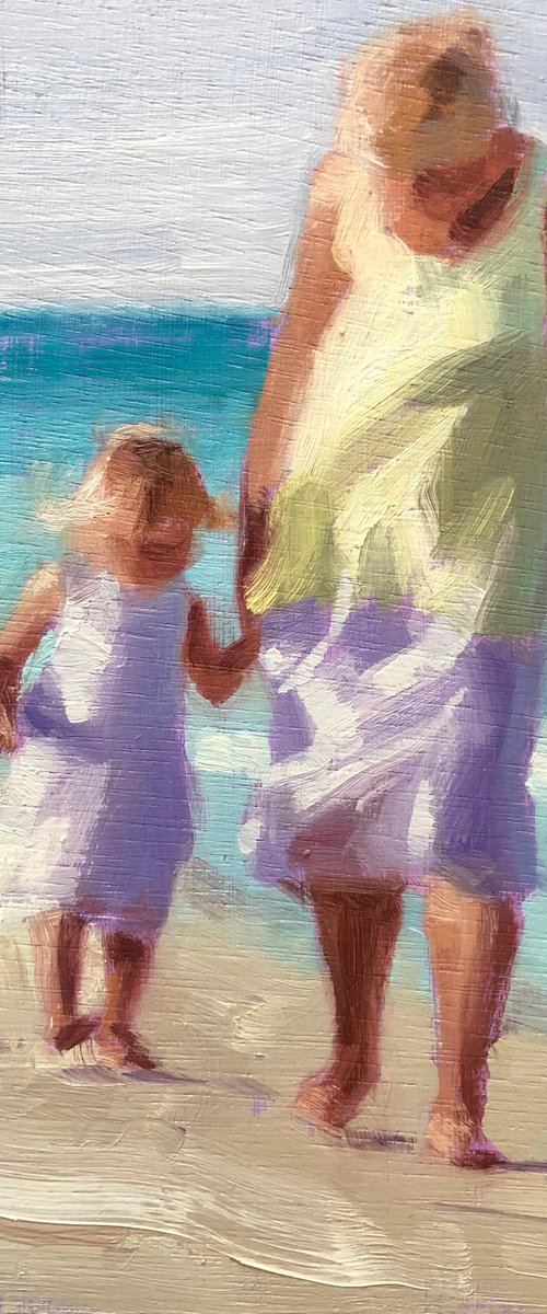 Holding Grandma's Hand by Peter Keegan