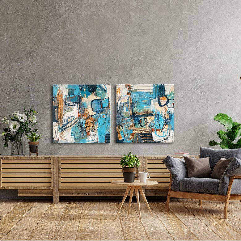 Rediscover Acrylic painting by Iulia Paun | Artfinder