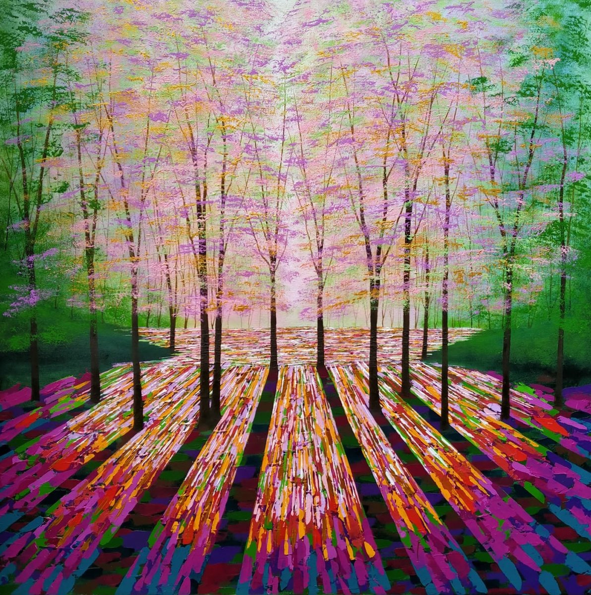 Rainbow Glade by Amanda Horvath