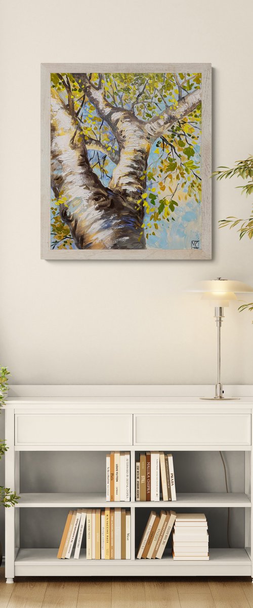 Reaching for Light by Maria Kireev