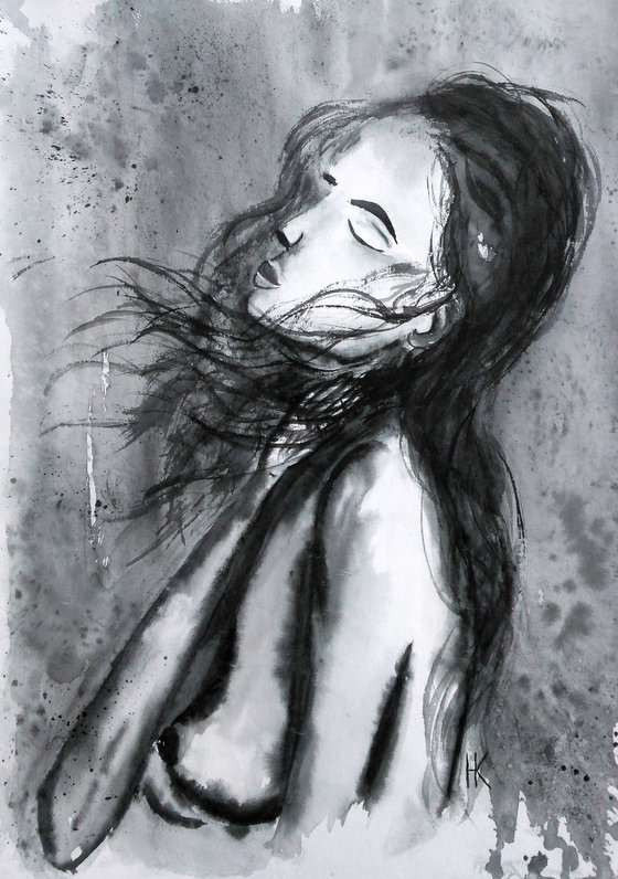 Woman Nude Painting