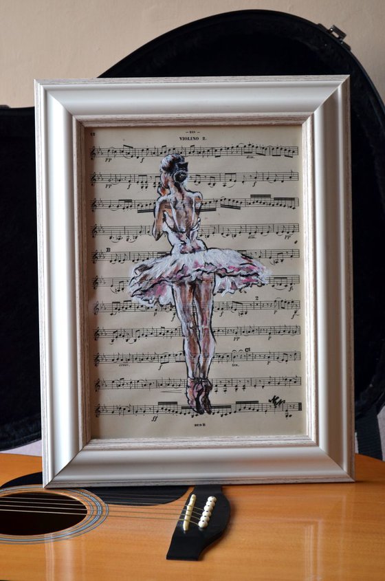 Framed Ballerina I