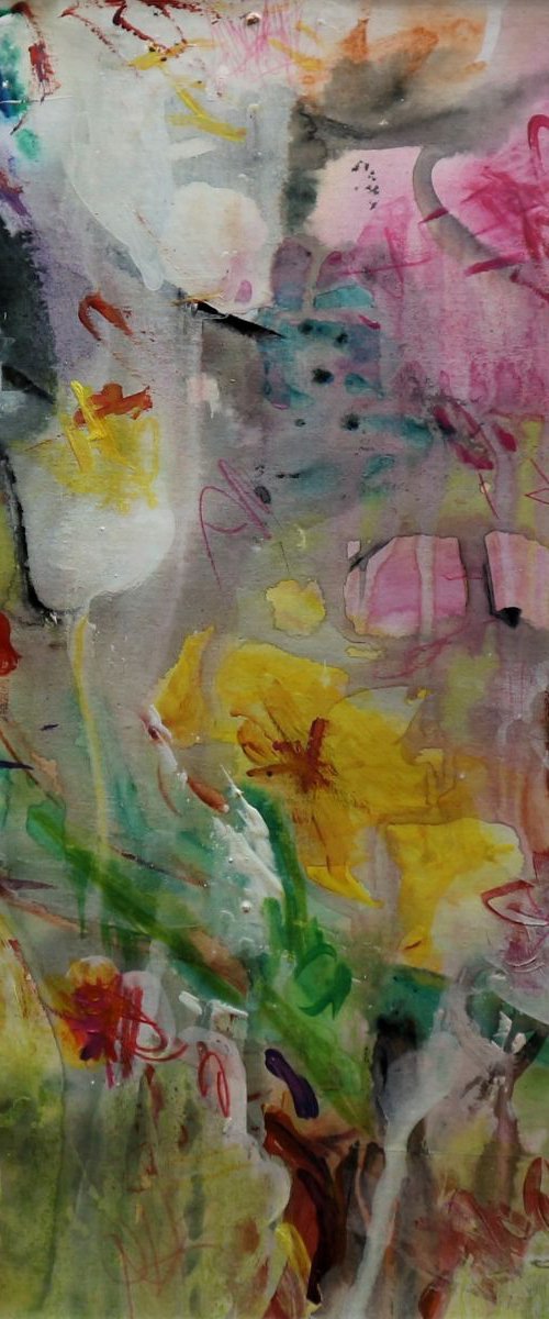 Birds and flowers by Florina Breazu