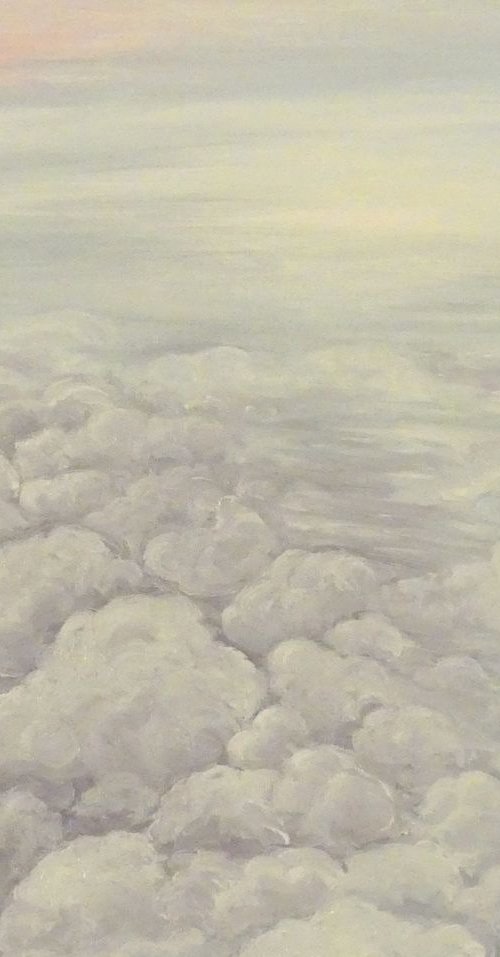 A sea of clouds by Cécile Pardigon