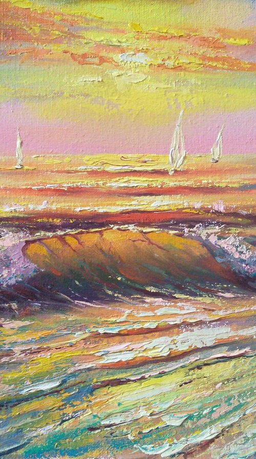 Seascape 19 by Andrej  Ostapchuk