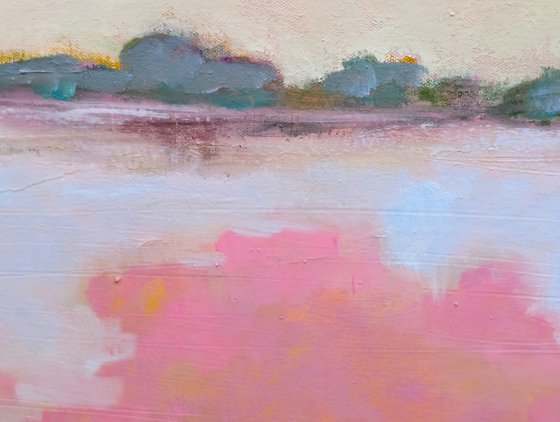 Pinks above the Lake.