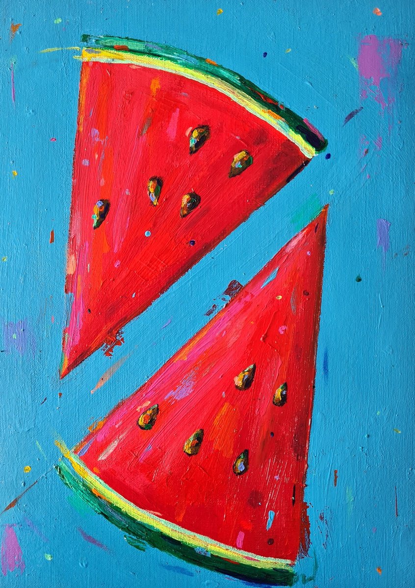 Watermelon Slices by Dawn Underwood