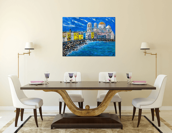 Cadiz ( large 40" x 30 " 102cm x 76 cm )