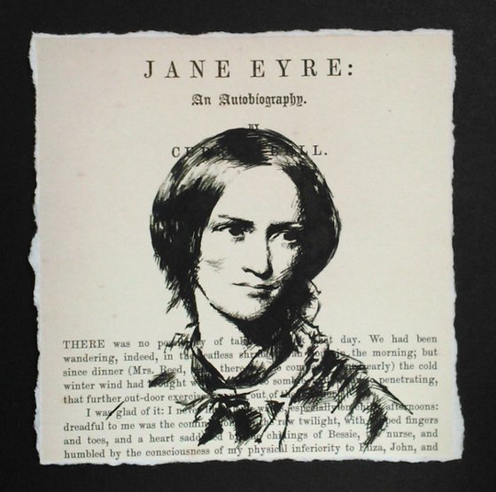 Charlotte Brontë - Jane Eyre (Framed)