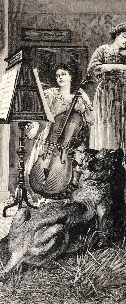 The Music Lesson by Tudor Evans